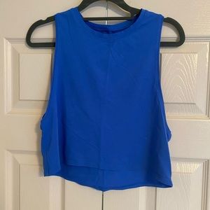 Lululemon Cut Back Crop Tank